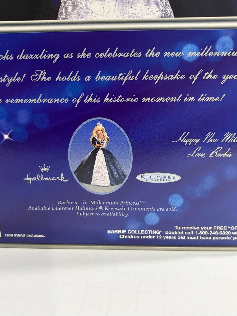 Mattel Barbie Millennium Princess Special Edition Doll 11.5” 2000 NIB Vintage - Picture 12 of 12